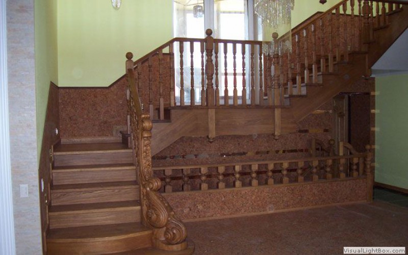 Лестница из дерева на второй этаж в Воронеже